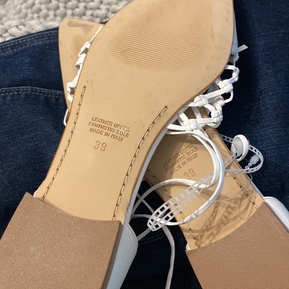 Napoleoni Ankle Wrap Flats - Picture 5 of 5